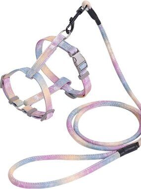 Stylish Cat Harness with Leash Set (Medium)
